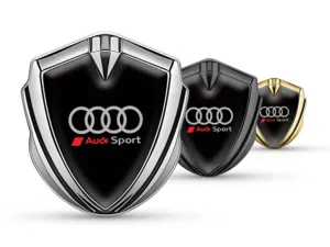 Audi Badge Autoadesivo Look Corse Alta Qualità